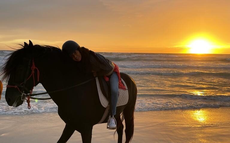 Reiten auf Mallorca - Bitxu am Strand